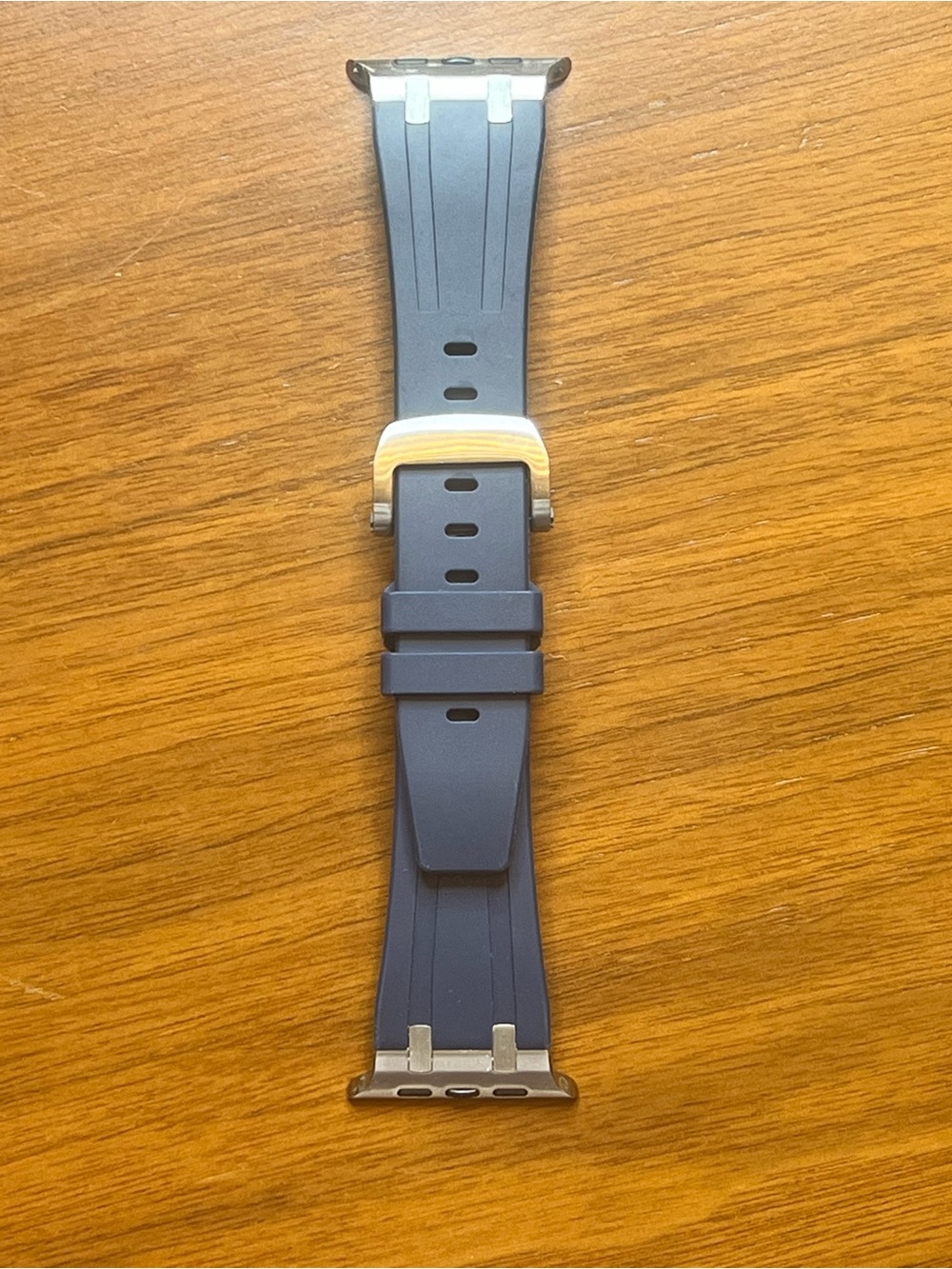 Dark Navy Blue Silicone Sport Band for Apple Watch (42mm / 44mm)